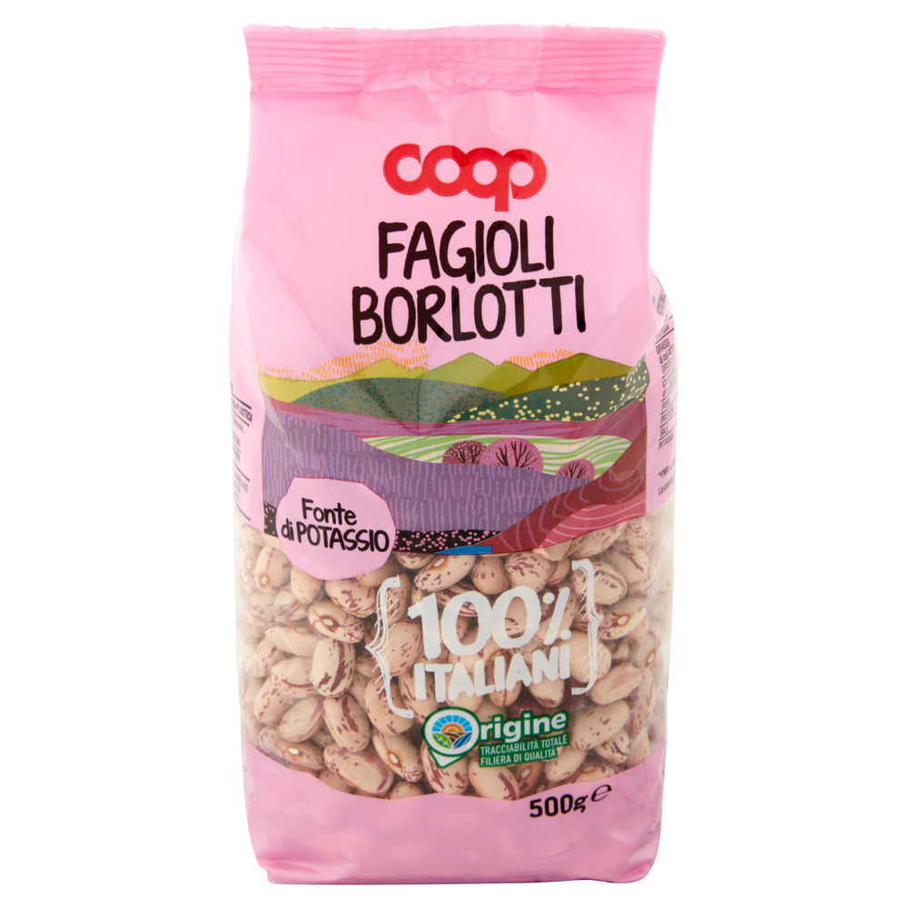 FAGIOLI BORLOTTI 100% ITALIA COOP SH G 500 - 9