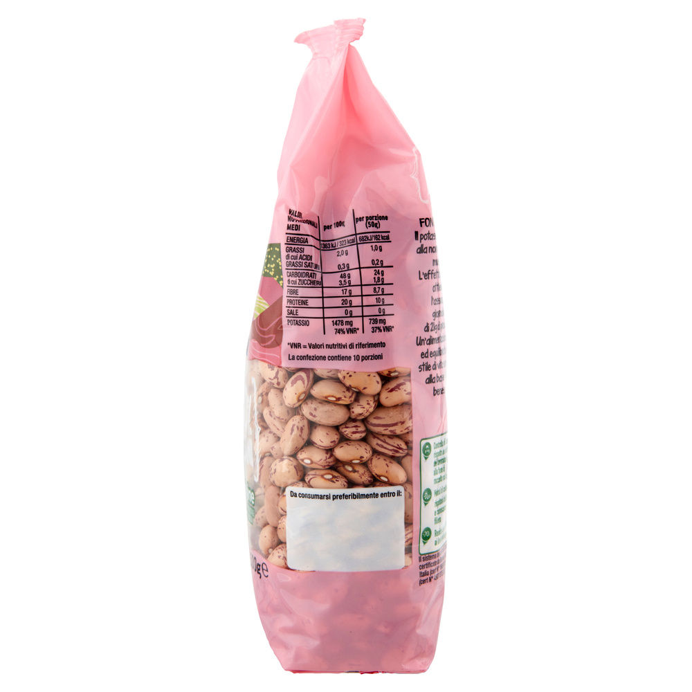 FAGIOLI BORLOTTI 100% ITALIA COOP SH G 500 - 19