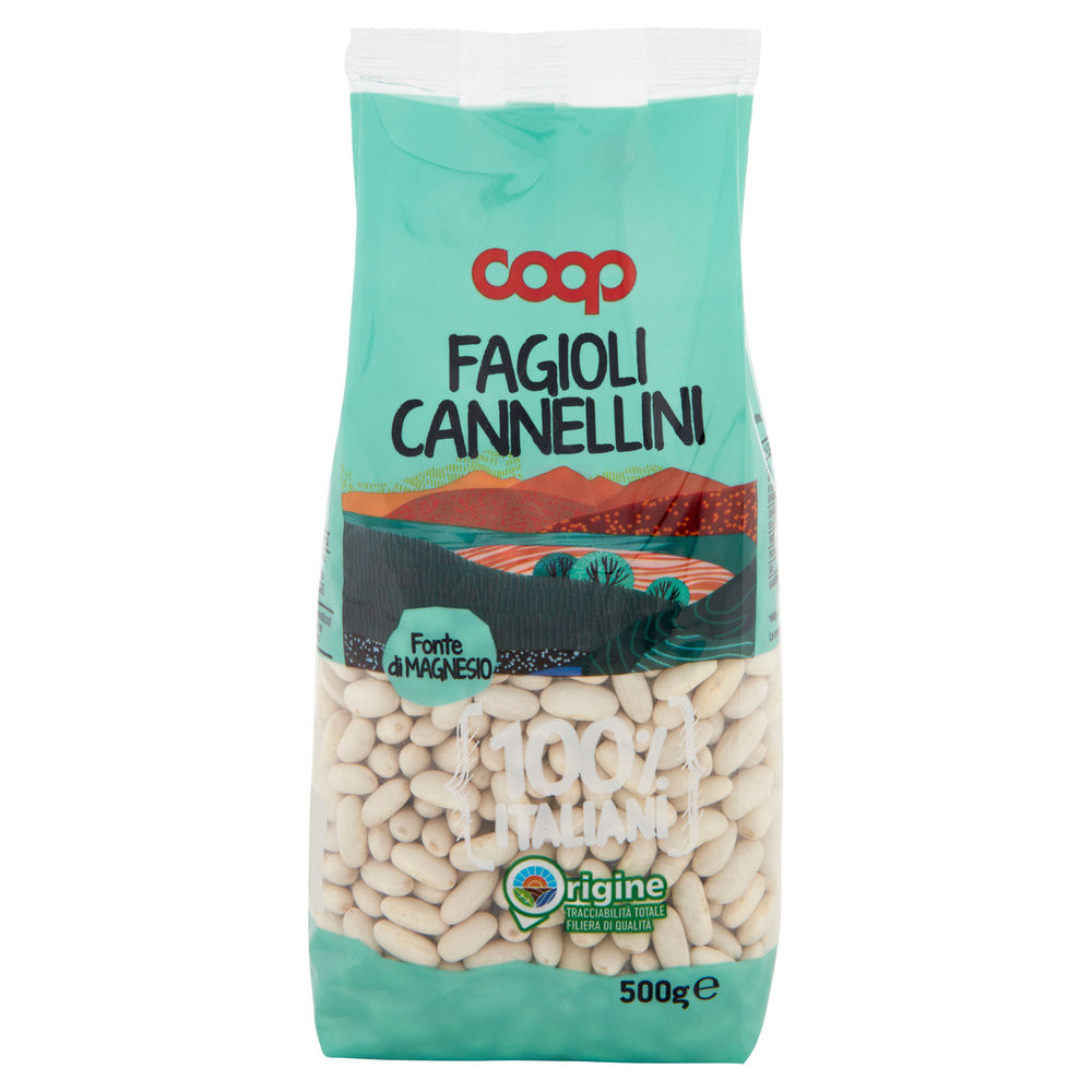 FAGIOLI CANNELLINI 100% ITALIA COOP SH G 500 - 18