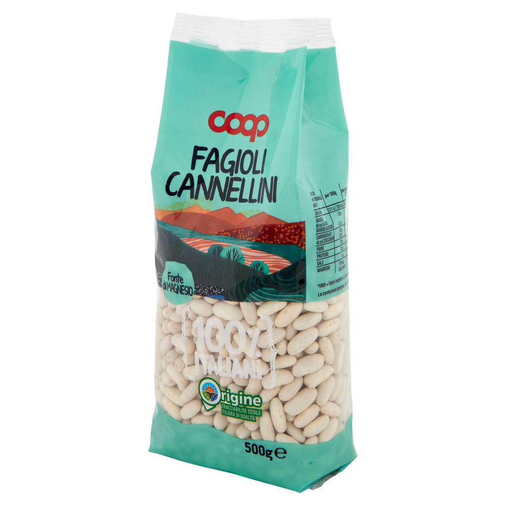 FAGIOLI CANNELLINI 100% ITALIA COOP SH G 500 - 6