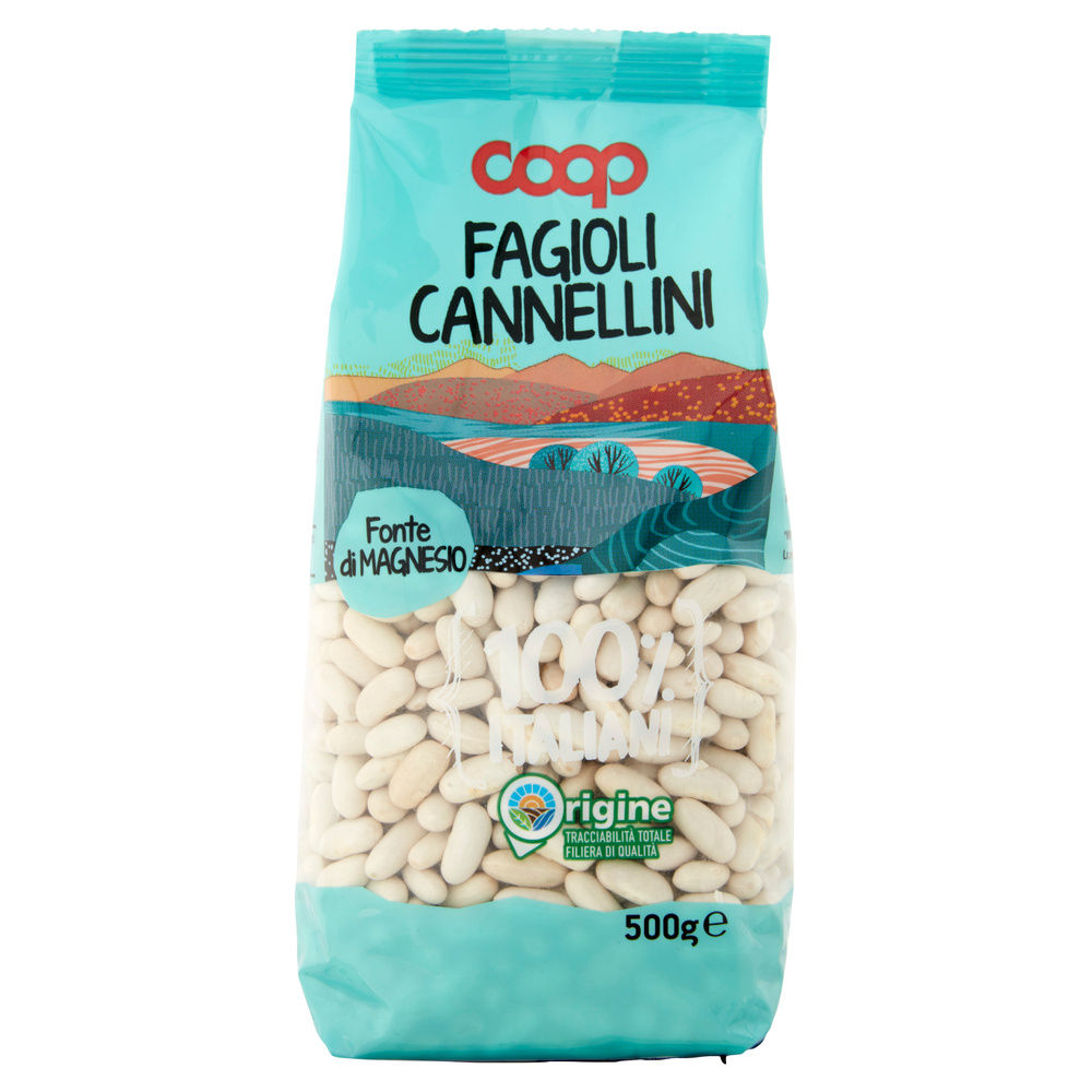 FAGIOLI CANNELLINI 100% ITALIA COOP SH G 500 - 10