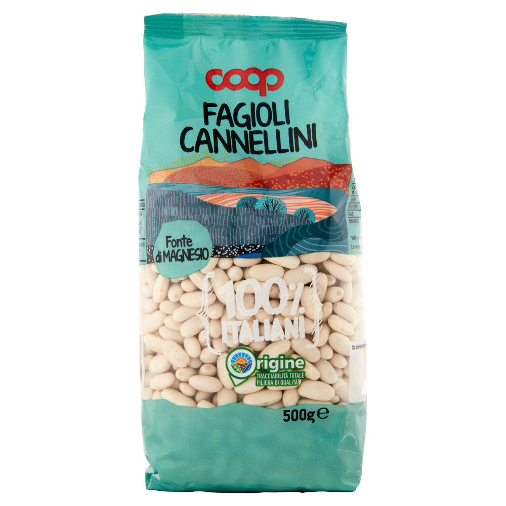 FAGIOLI CANNELLINI 100% ITALIA COOP SH G 500 - 24