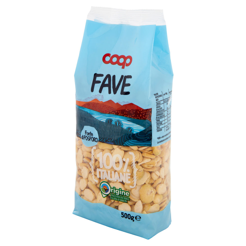 FAVE SPEZZATE 100% ITALIA COOP SH G 500 - 8