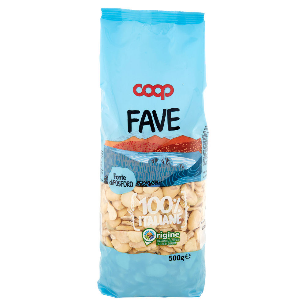 FAVE SPEZZATE 100% ITALIA COOP SH G 500 - 18