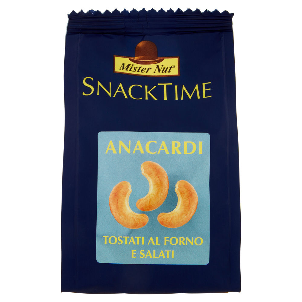 ANACARDI TOSTATI AL FORNO E SALATI SNACK TIME BS G 200 - 0