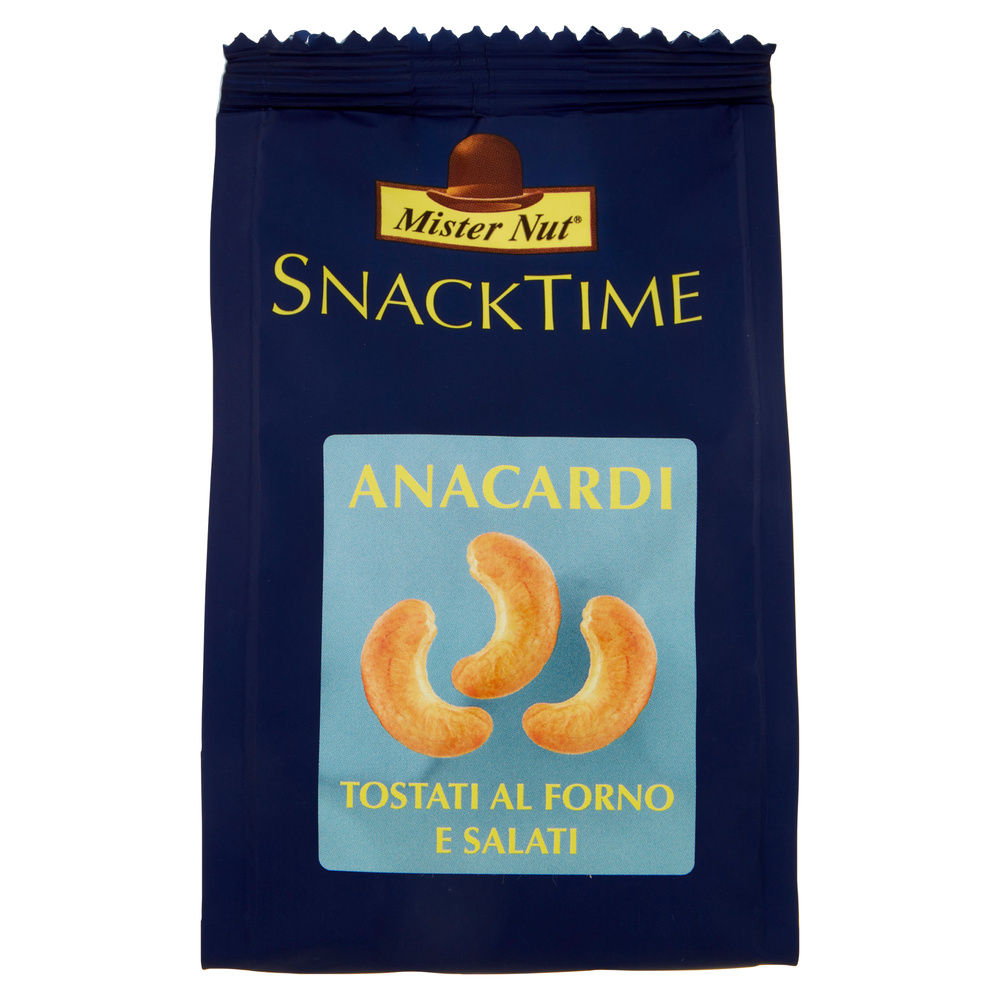 ANACARDI TOSTATI AL FORNO E SALATI SNACK TIME BS G 200 - 7