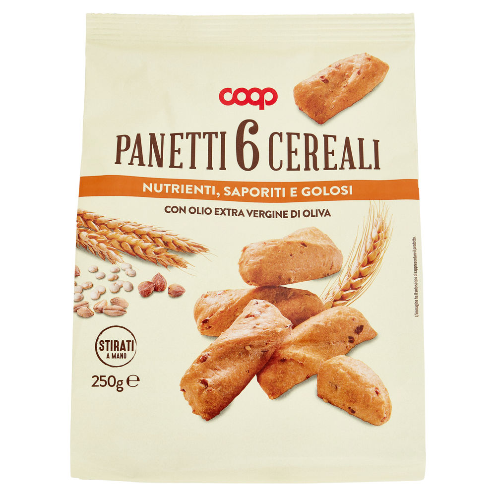 Panetti 6 cereali coop g250