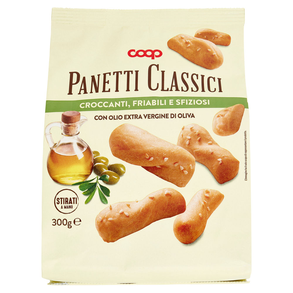 Panetti classici con olio evo coop g300