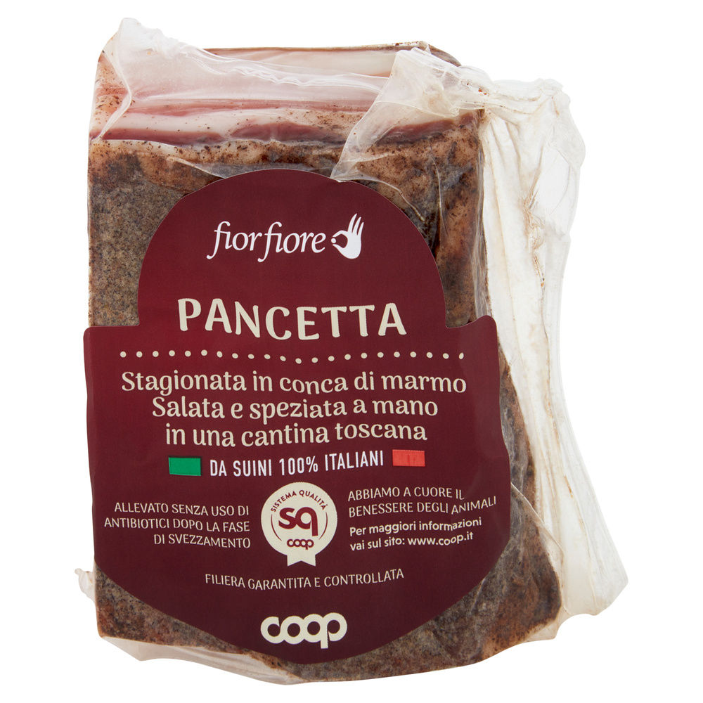 PANCETTA STESA STAGIONATA A TRANCIO COOP FIOR FIORE SFUSO G 300 CA PRZ - 8