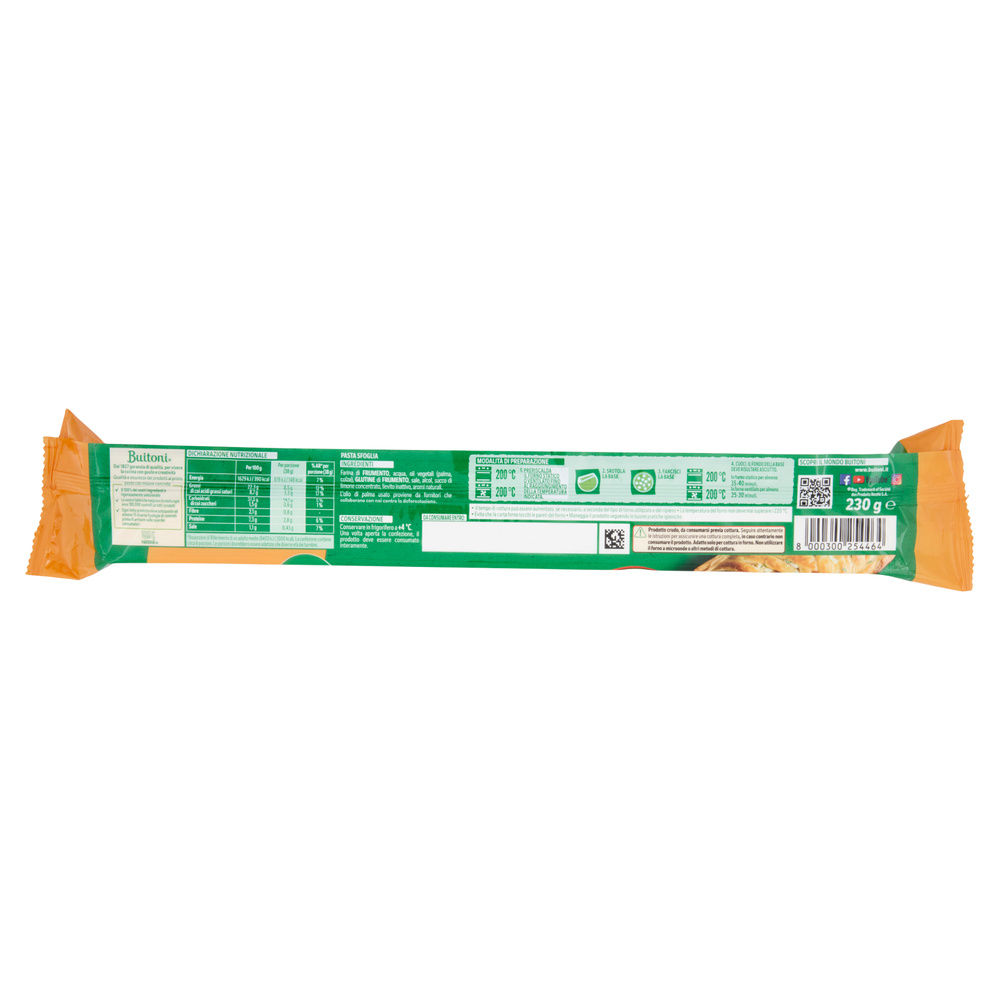 PASTA SFOGLIA RETTANGOLARE BUITONI G 230 - 5