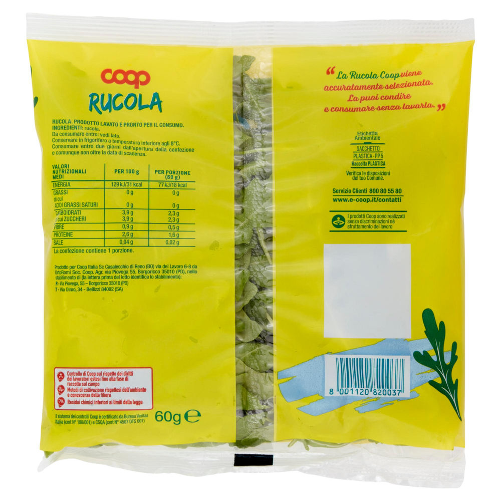 RUCOLA COOP IT BS G 60 - 5