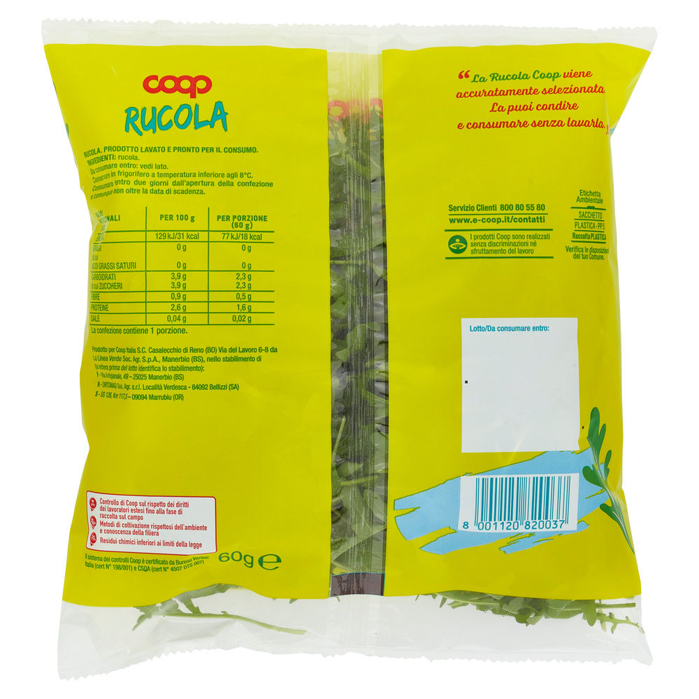 RUCOLA COOP IT BS G 60 - 61