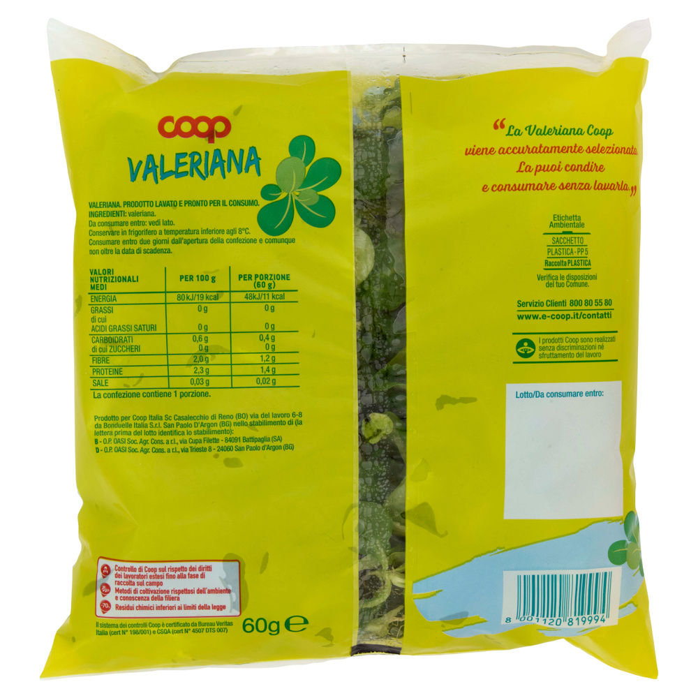 VALERIANA COOP BS G 60 - 39