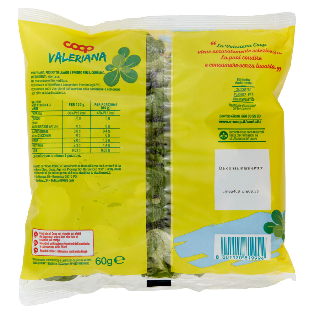VALERIANA COOP BS G 60 - 51