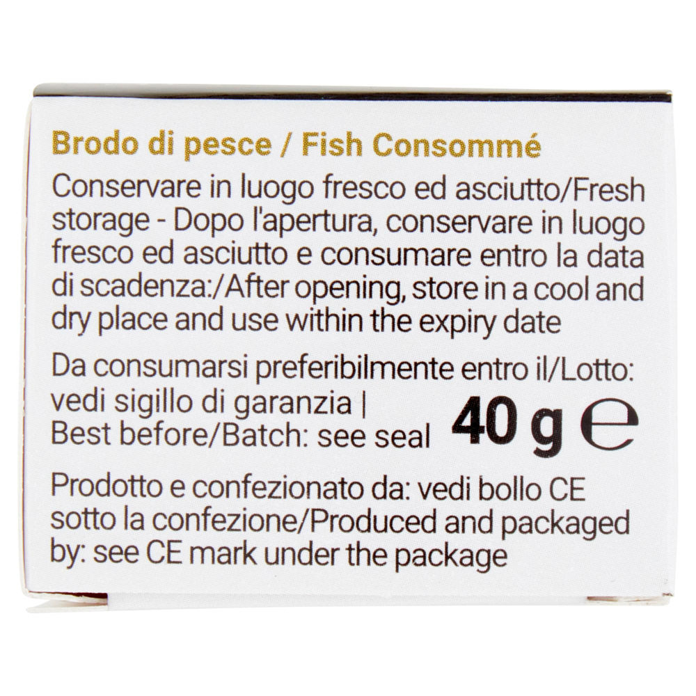 CONSOMME' DI PESCE RIUNIONE PF 40 G VASCHETTA - 1