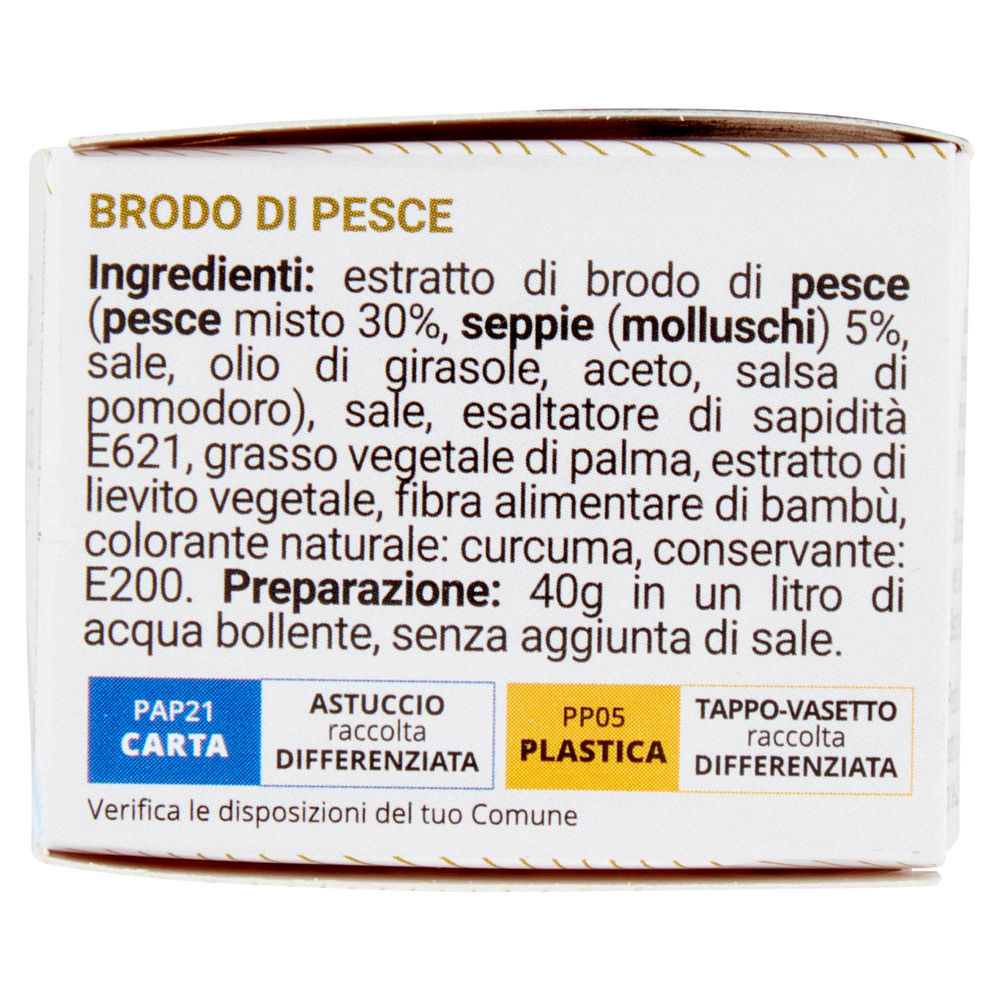 CONSOMME' DI PESCE RIUNIONE PF 40 G VASCHETTA - 5