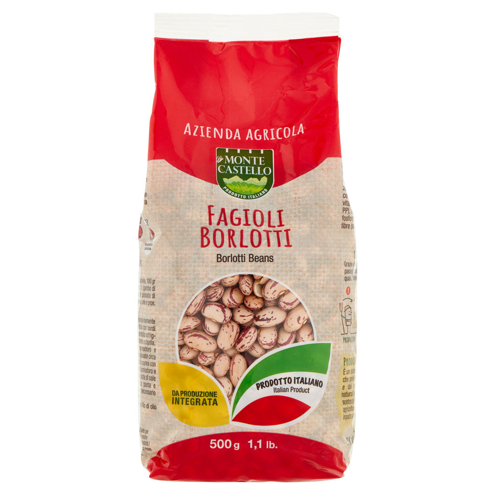 Fagioli borlotti monte castello sh g 500