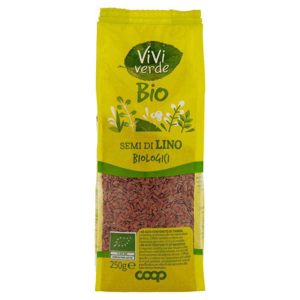 SEMI DI LINO VIVIVERDE BIO COOP  BS G 250 - 2