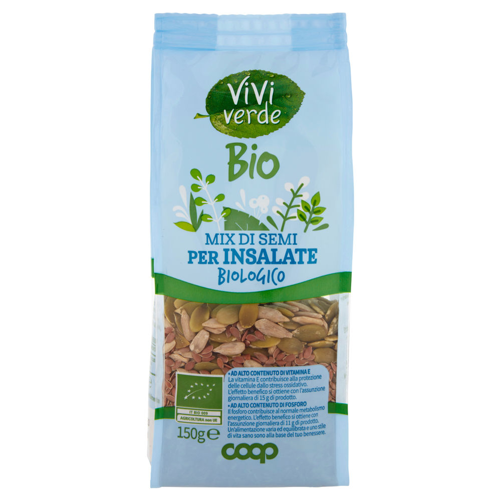 MIX DI SEMI PER INSALATE VIVIVERDE BIO COOP BS G 150 - 2