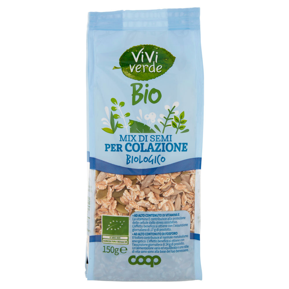 MIX DI SEMI PER COLAZIONE VIVIVERDE BIO COOP  BS G 150 - 2