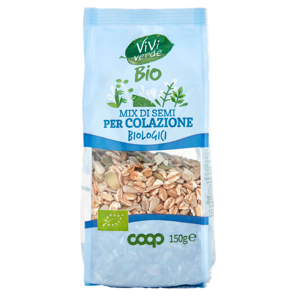 Mix di semi per colazione viviverde bio coop  bs g 150