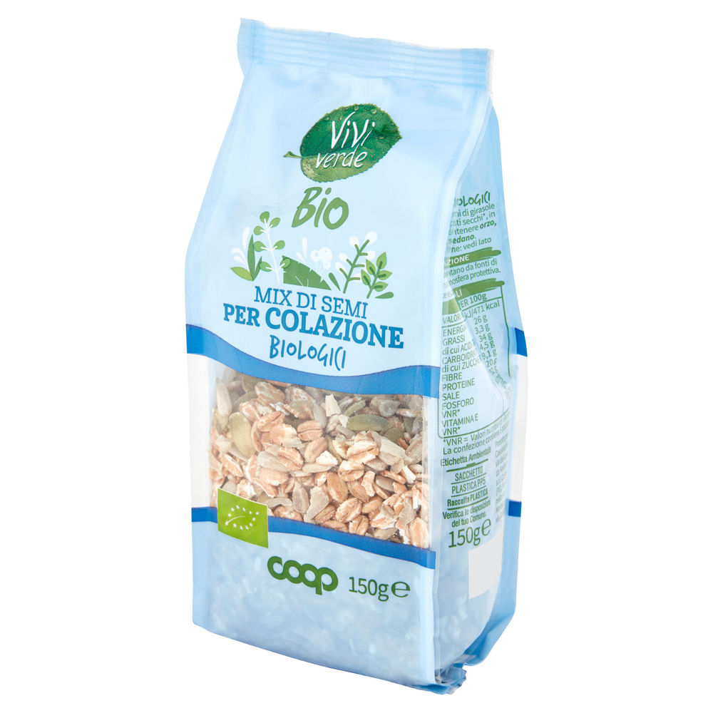 MIX DI SEMI PER COLAZIONE VIVIVERDE BIO COOP  BS G 150 - 16