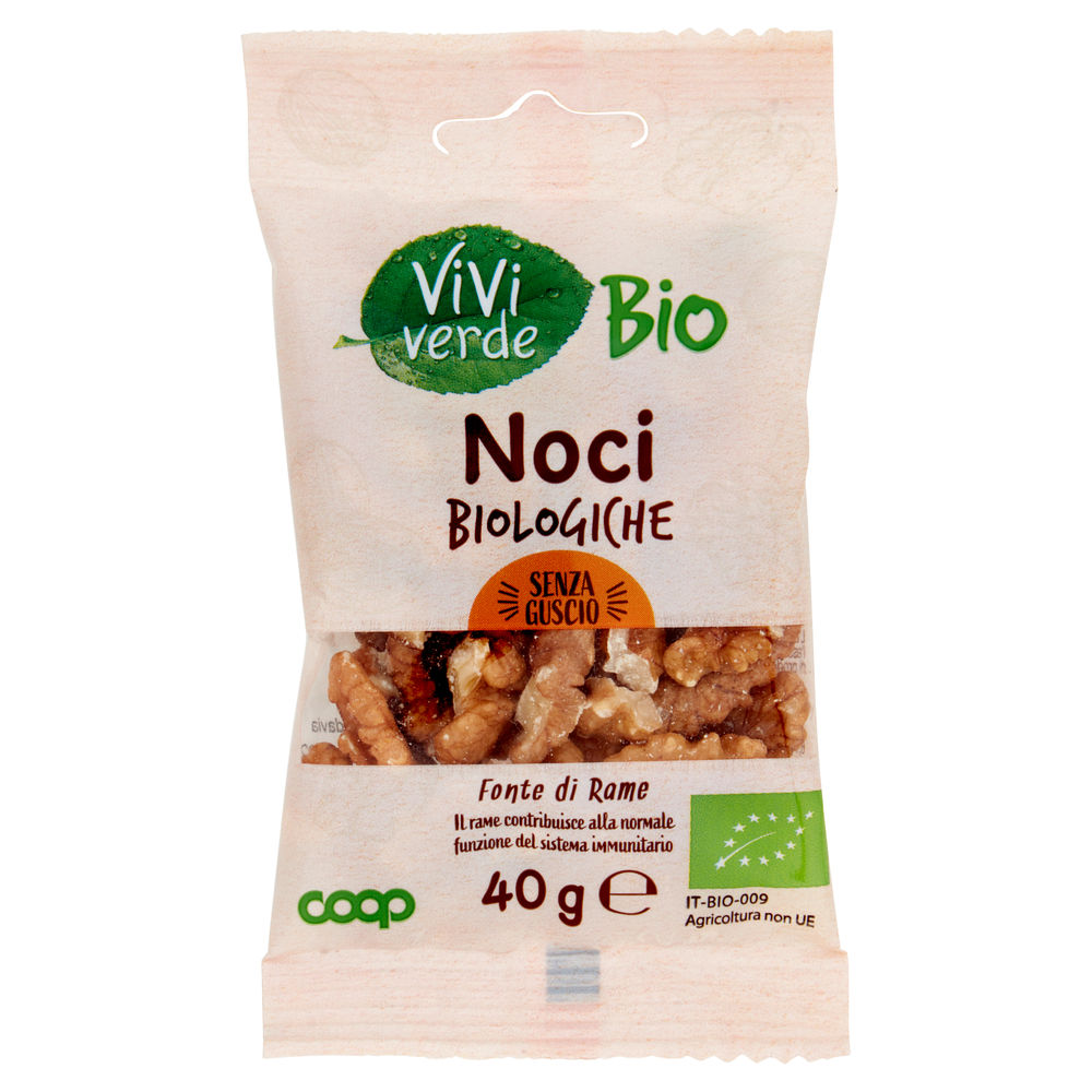 Noci s/guscio viviverde bio coop es bs g 40