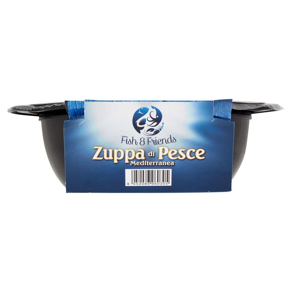 ZUPPA DI PESCE MEDITERRANEA FISH & FRIENDS PF 400 G VASCHETTA - 4