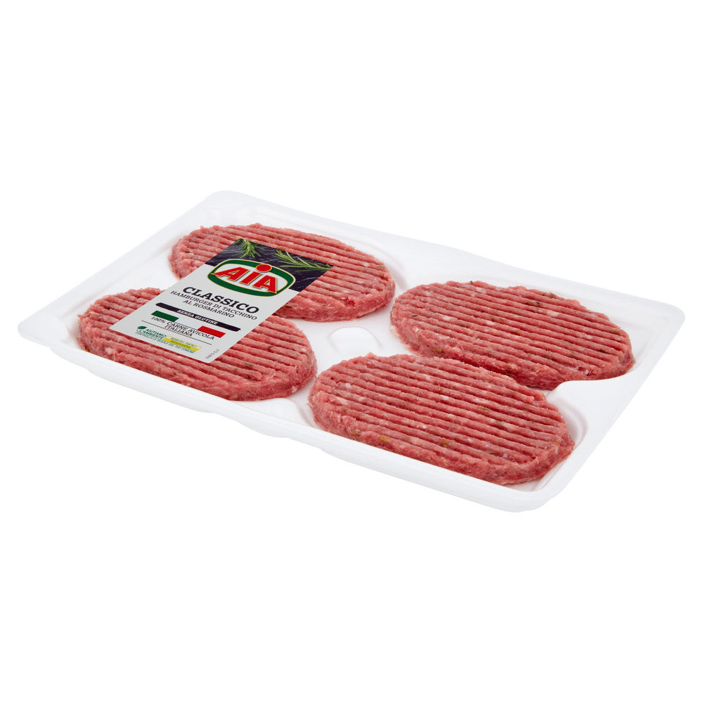 HAMBURGER DI TACCHINO CON ROSMARINO CF 400 G AIA - 7