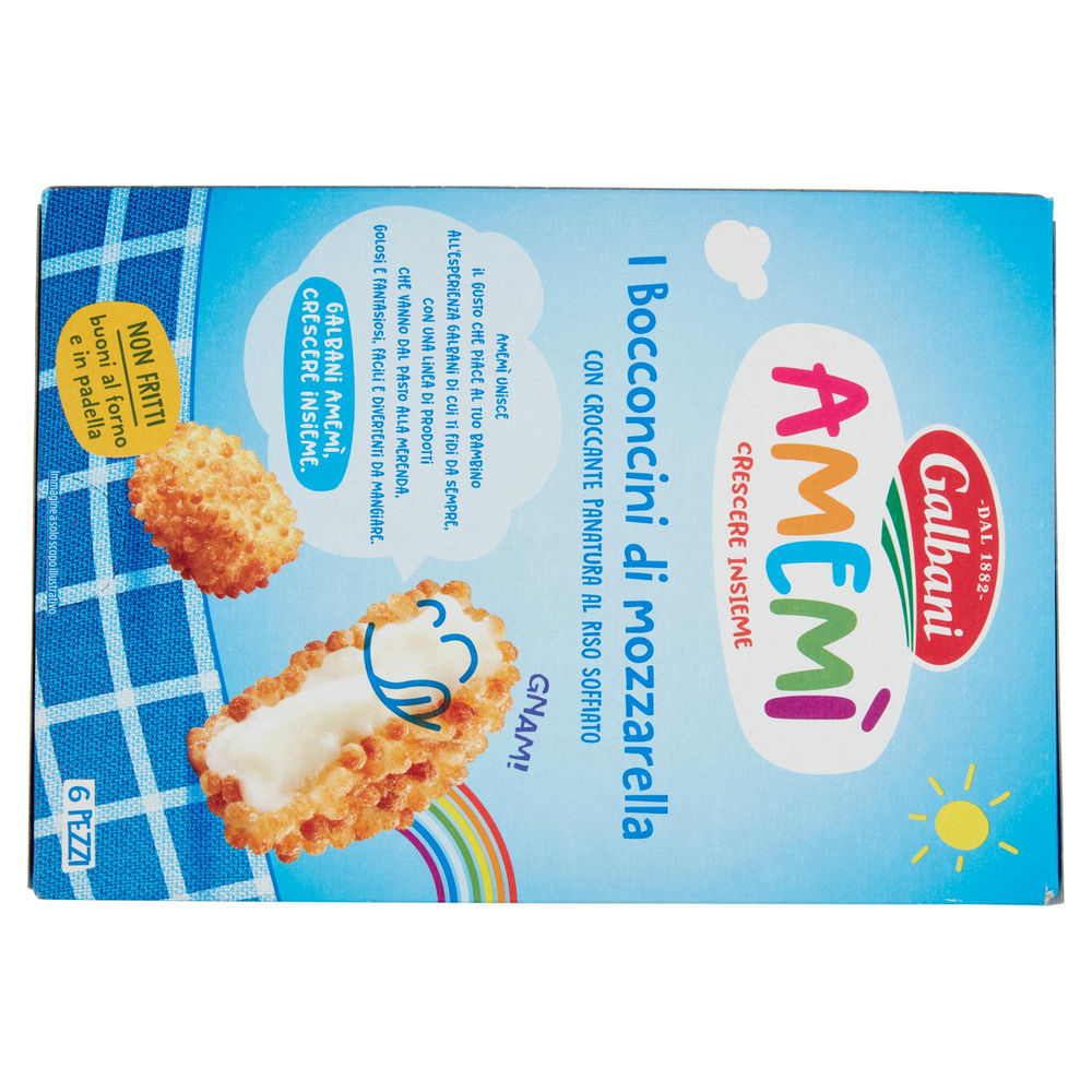 BOCCONCINI DI MOZZARELLA PANATA GALBANI AMEMÌ G 150 - 1