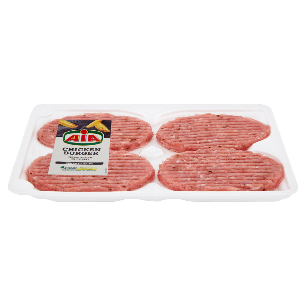 HAMBURGER DI POLLO CF 400 G AIA - 2