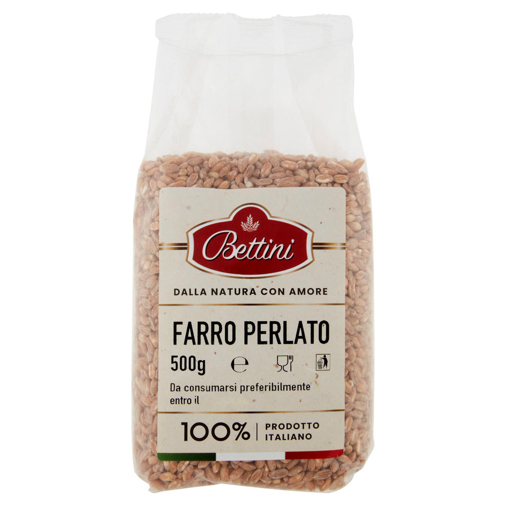 Farro perlato bettini dalla natura con amore sh g 500