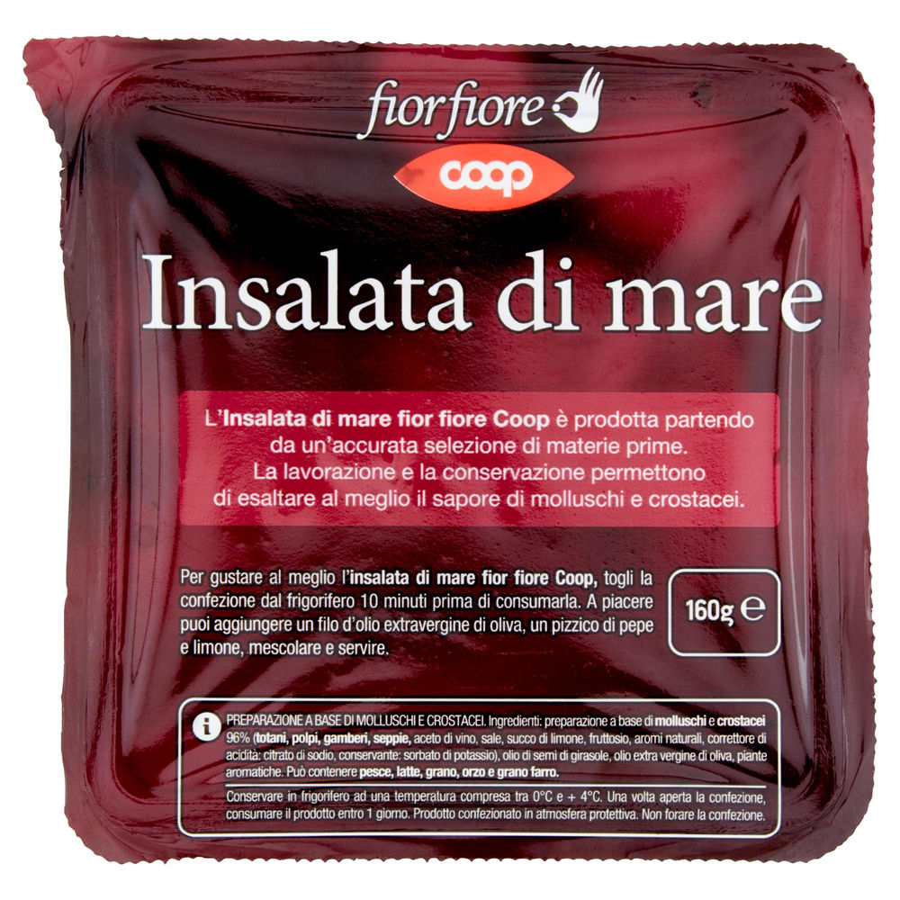 Insalata di mare fior fiore coop g 160