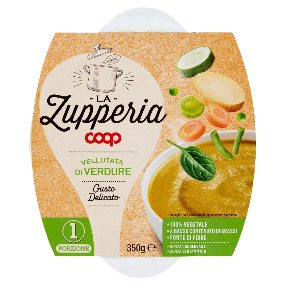 Vellutata di verdure coop ciot g 350