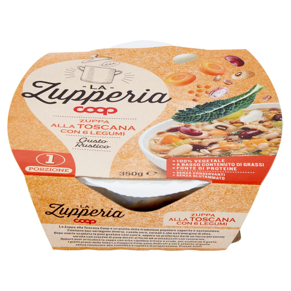 ZUPPA ALLA TOSCANA CON LEGUMI COOP CIOT G 350 - 7