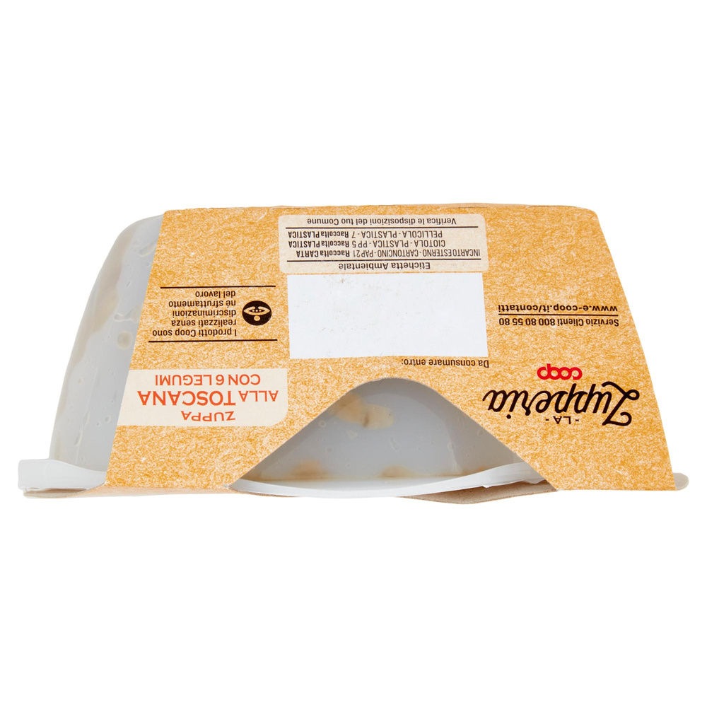 ZUPPA ALLA TOSCANA CON LEGUMI COOP CIOT G 350 - 4