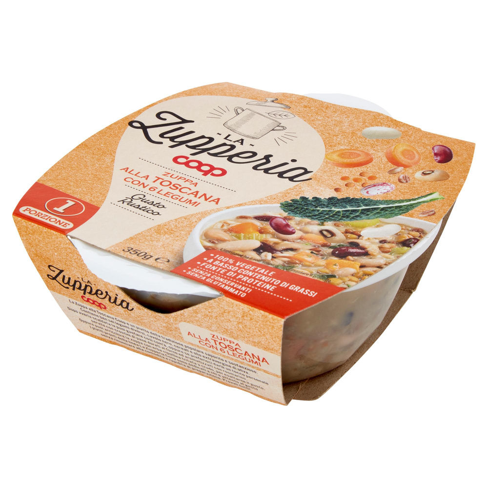 ZUPPA ALLA TOSCANA CON LEGUMI COOP CIOT G 350 - 2