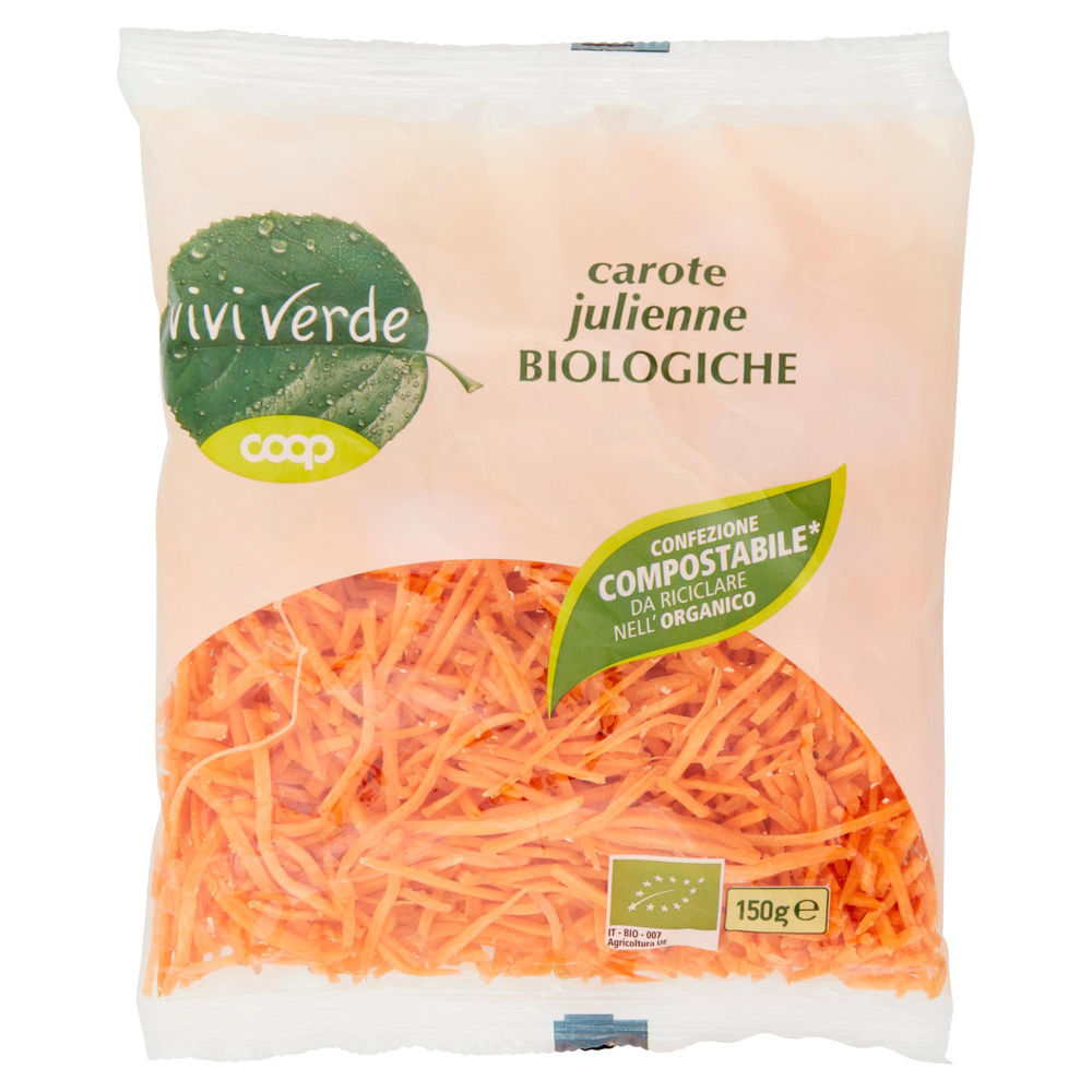 CAROTE JULIENNE VIVI VERDE BIO COOP BS G 150 - 6