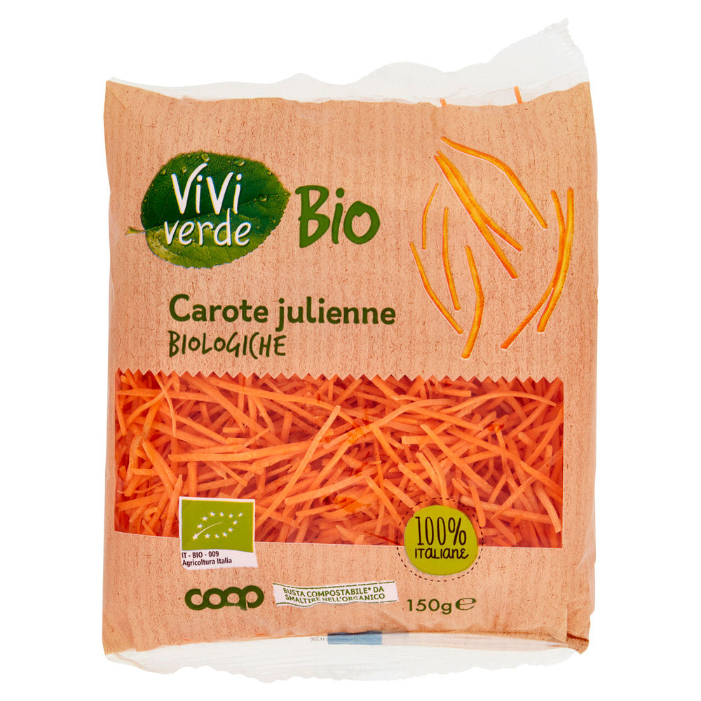 CAROTE JULIENNE VIVI VERDE BIO COOP BS G 150 - 1