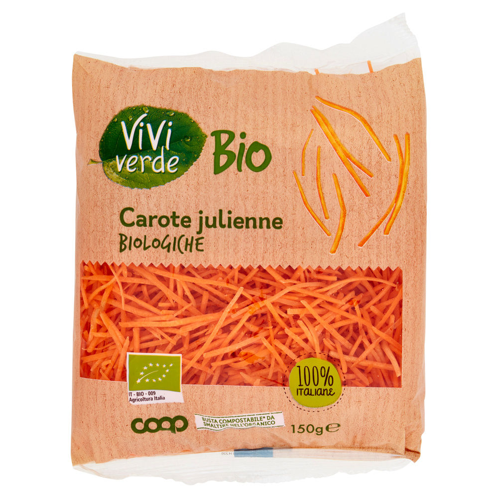 CAROTE JULIENNE VIVI VERDE BIO COOP BS G 150 - 27