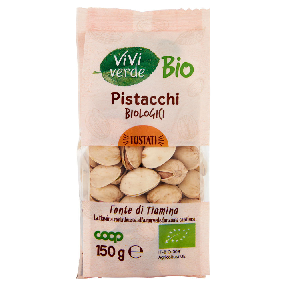 PISTACCHI TOSTATI VIVI VERDE BIO COOP ES 20-22 BS G 150 - 2