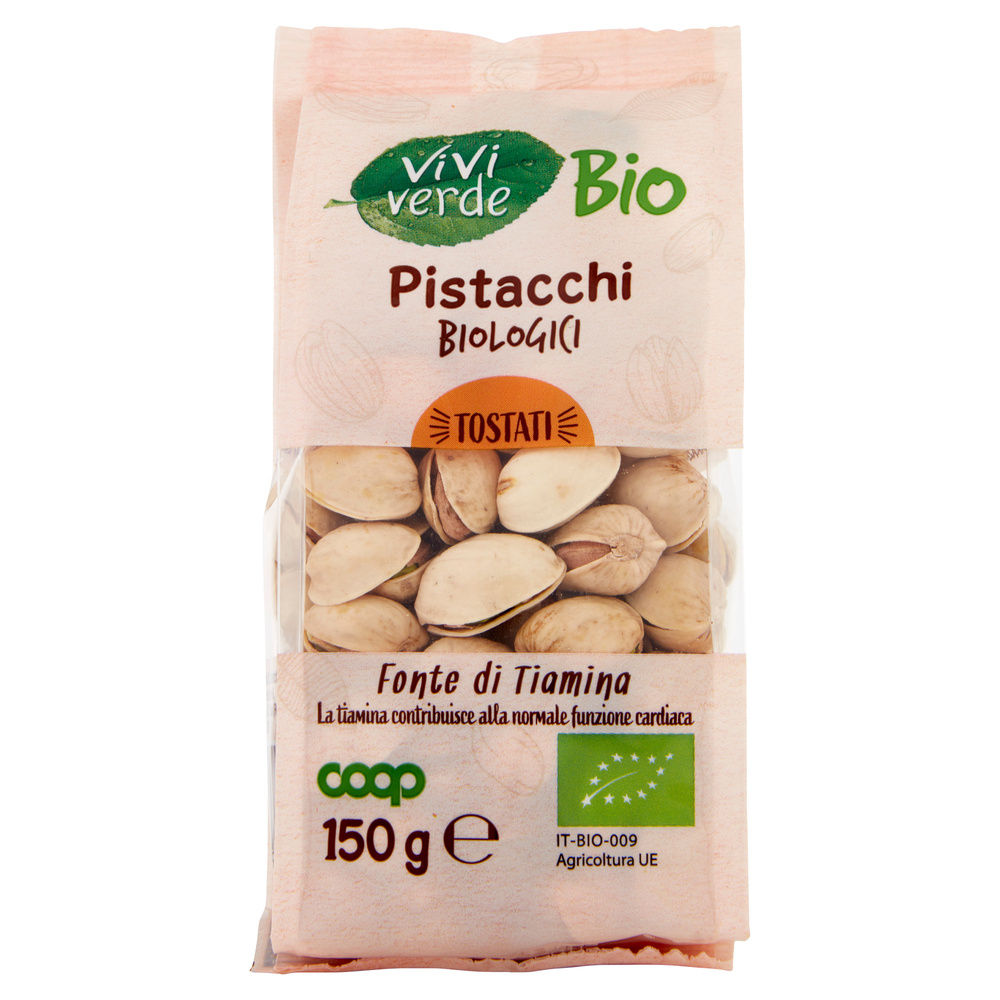 PISTACCHI TOSTATI VIVI VERDE BIO COOP ES 20-22 BS G 150 - 3