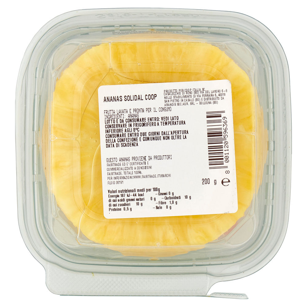 ANANAS A FETTE SOLIDAL COOP VH G 200 - 30