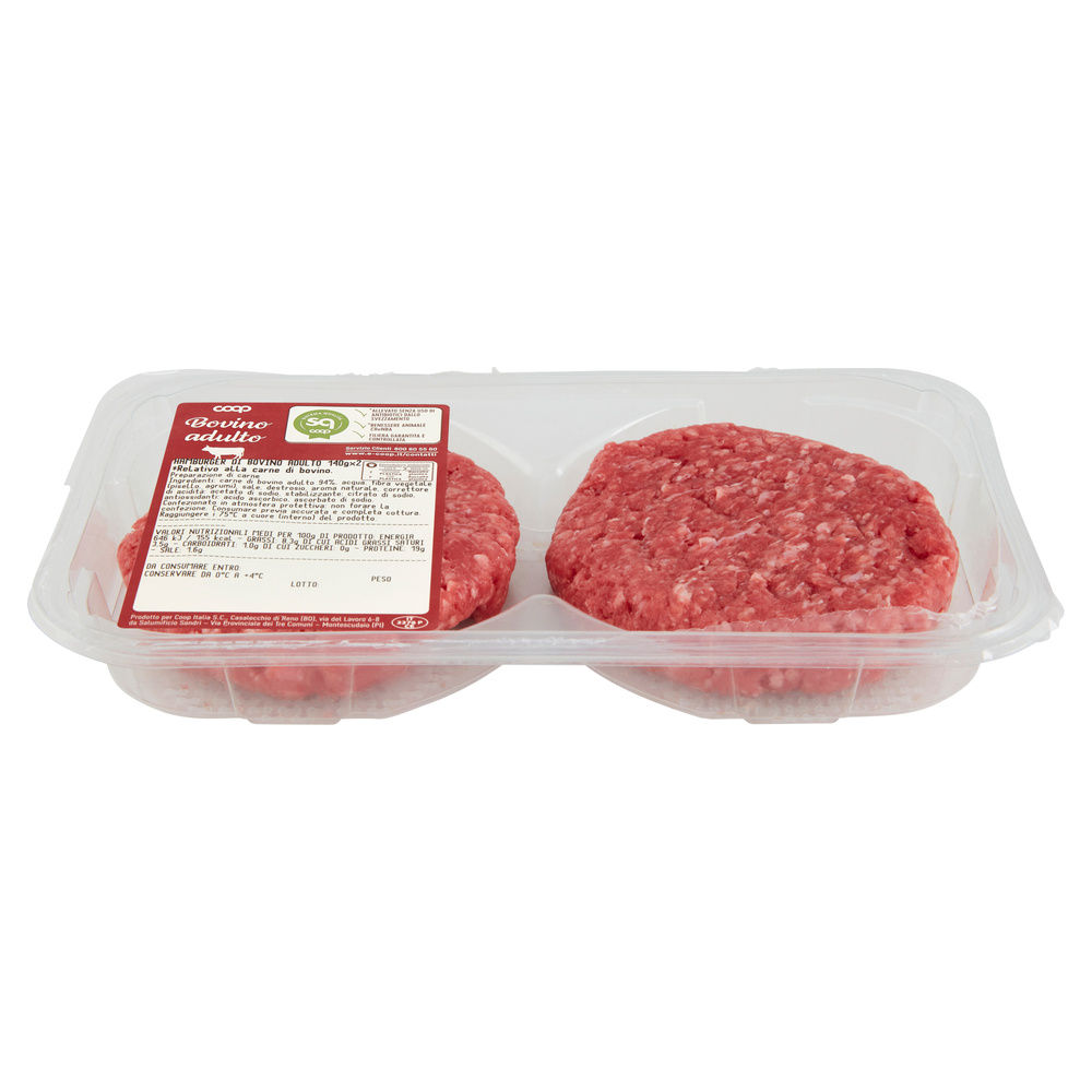 HAMBURGER B.A  COOP 2X140 G. ATP PPN ALS SQ - 2