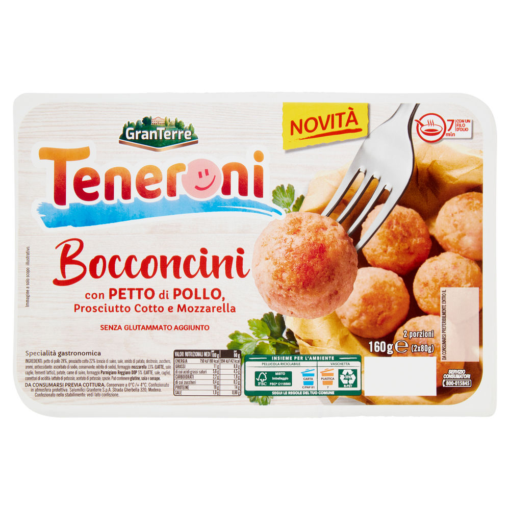 Bocconcini teneroni g 160