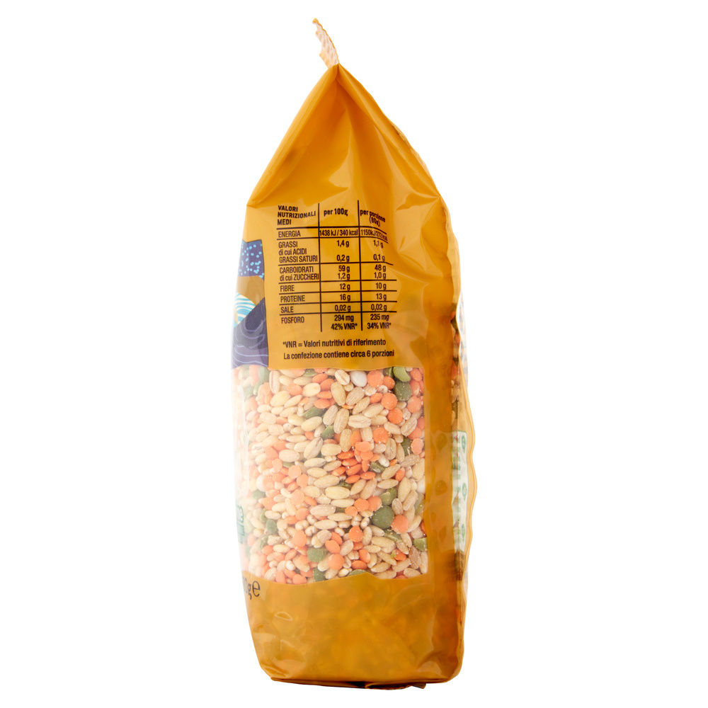 ZUPPA LEGUMI CON ORZO 100% ITALIA COOP SH G 500 - 24