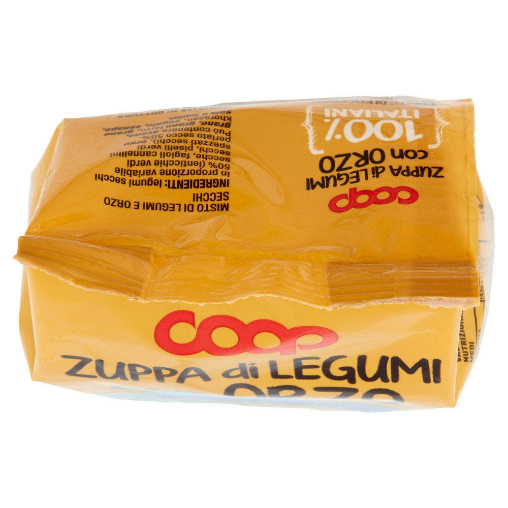 ZUPPA LEGUMI CON ORZO 100% ITALIA COOP SH G 500 - 13