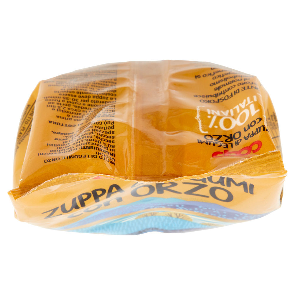 ZUPPA LEGUMI CON ORZO 100% ITALIA COOP SH G 500 - 21