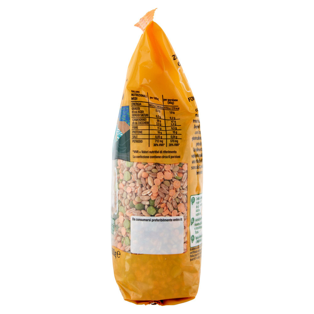 ZUPPA LEGUMI CON FARRO 100% ITALIA COOP SH G 500 - 19