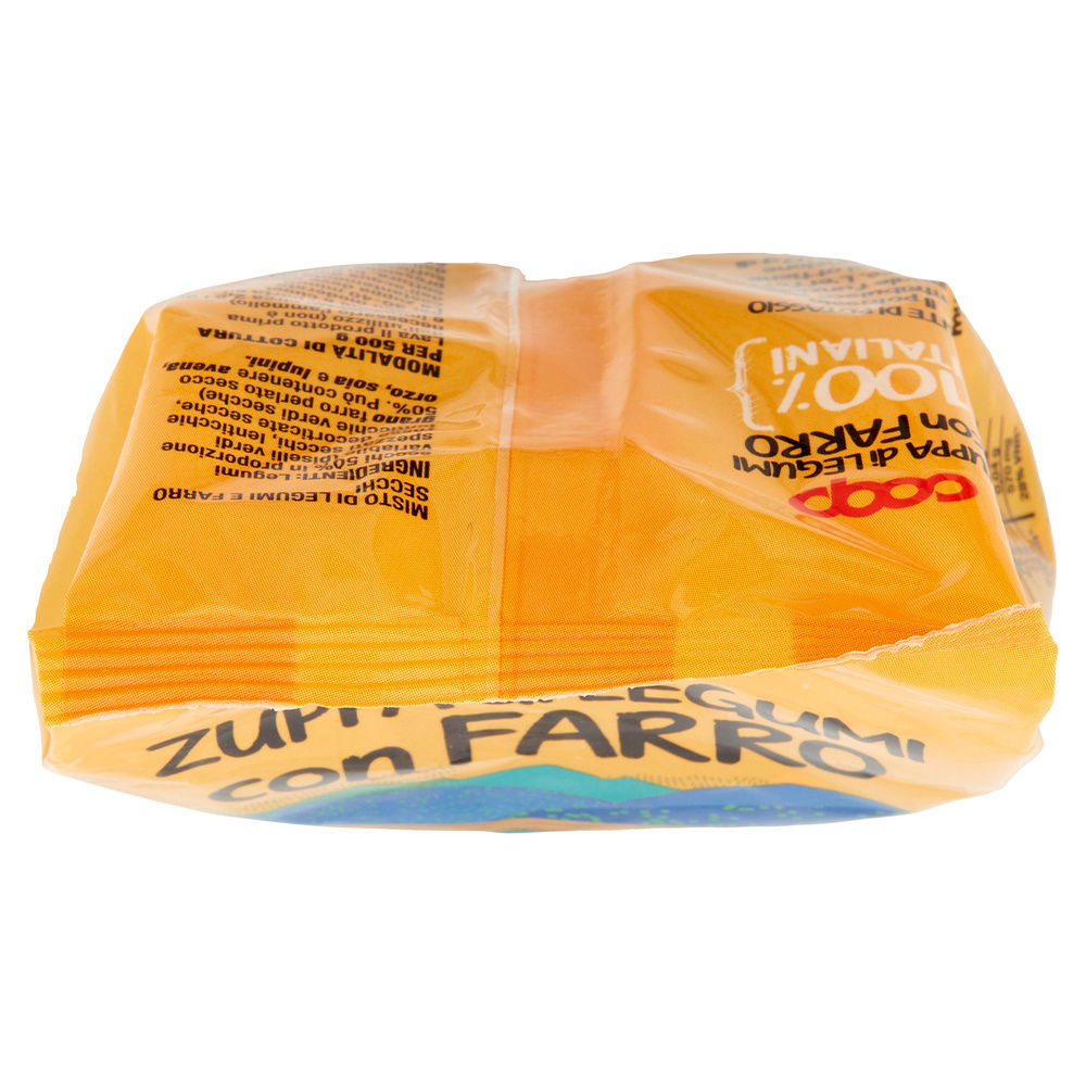 ZUPPA LEGUMI CON FARRO 100% ITALIA COOP SH G 500 - 20